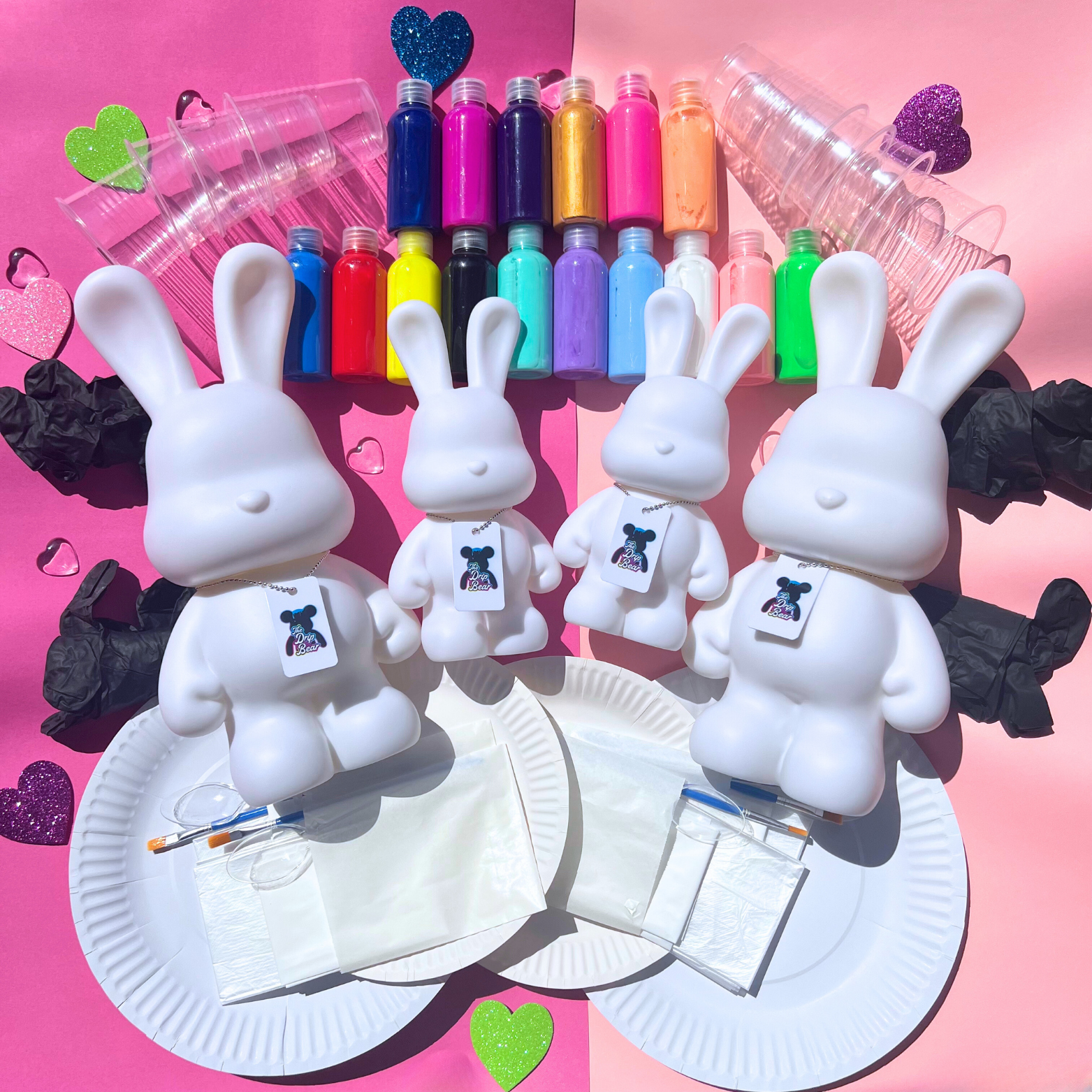 The Family Bundle - Bunny Coin Bank