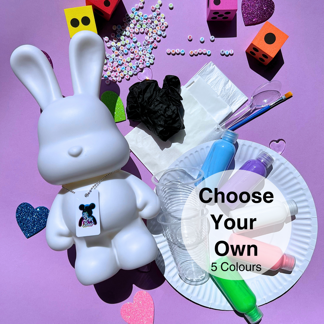 33cm Drip Bunny - Choose Your Own